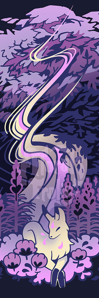 Maple Queenie Lavender Night 8x24 Poster