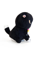Load image into Gallery viewer, Angry Cat Plush- Midnight Tux
