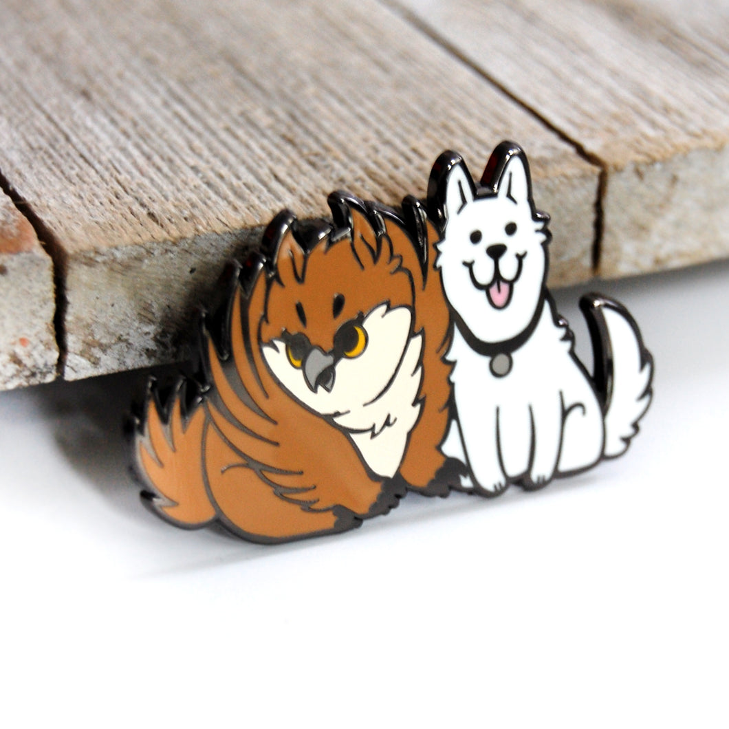 Owlbear and Scratch Pin