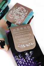 Load image into Gallery viewer, Forest Fox Teal Socks
