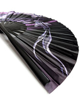 Load image into Gallery viewer, Void Koi Fish Snap Hand Fan
