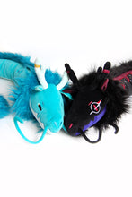 Load image into Gallery viewer, Black Void Dragon 6ft Long Giant Plush
