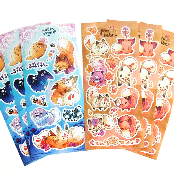 Bean Sticker Set