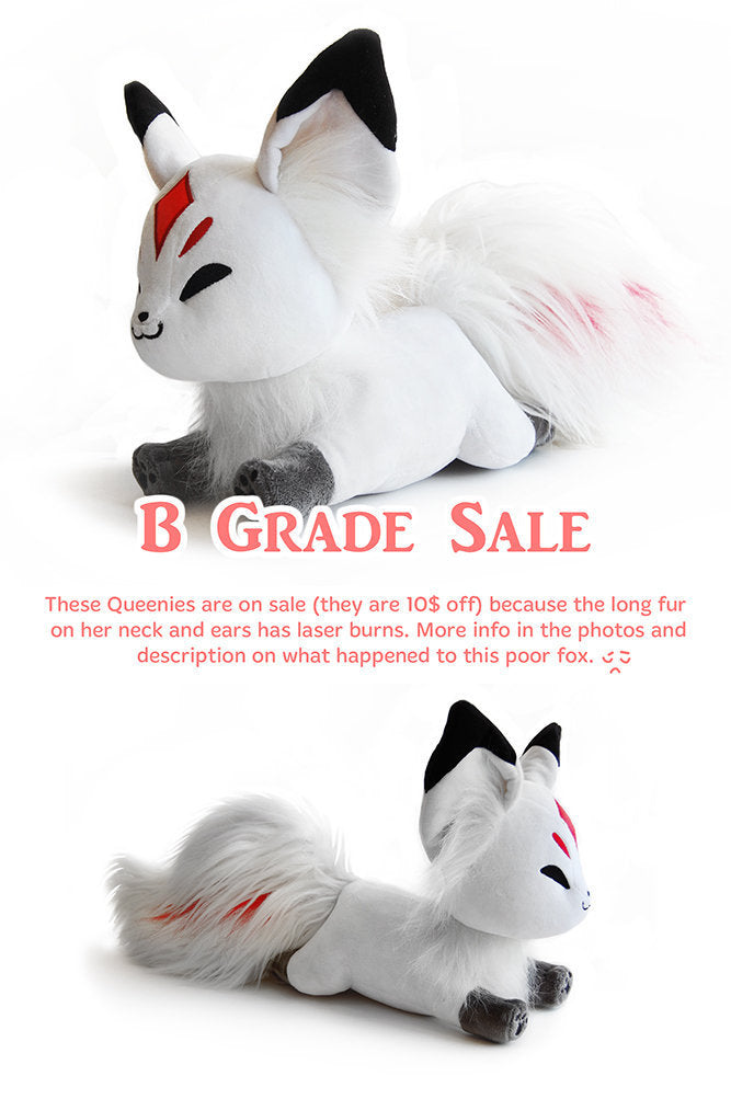 Floral Frolic B Grade Queenie Plush – FloralFrolicFoxes