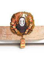 Load image into Gallery viewer, No Face from Spirited Away Enamel Pin
