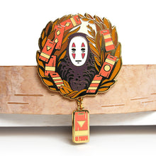 Load image into Gallery viewer, No Face from Spirited Away Enamel Pin

