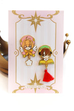 Load image into Gallery viewer, Cardcaptor Sakura and Syaoran Pins
