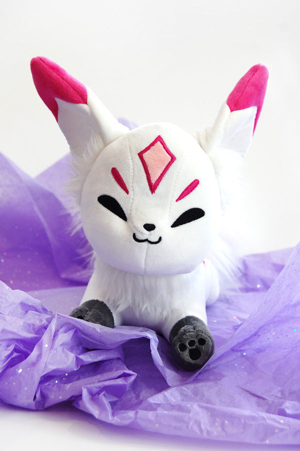 FOXEY - FOXEYオリジナル SAKURAドーム Kawaii Sakura Fox Plushie – Kore Kawaii