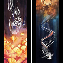Load image into Gallery viewer, Oak and Ginkgo Koi Print Set
